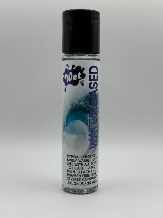 Wet Water Based Lube 1 Fl. Oz.